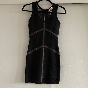 Stretta bodycon bandage dress, XS